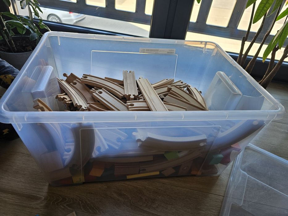 Mega zestaw kolejka Lillabo Ikea pociag tory!!!