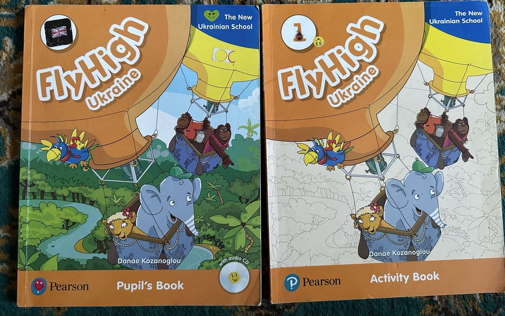 Fly high 1, 2, 3 + ABC book б/в