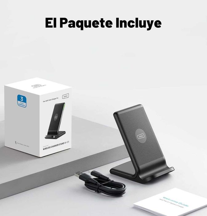 Carregador sem fios rápido Stand