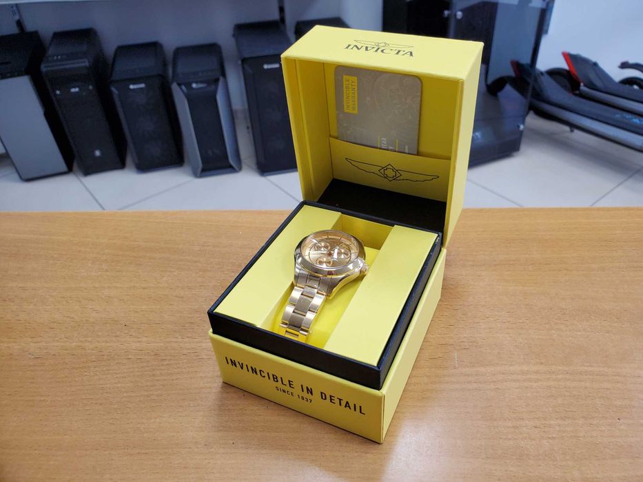 Zegarek damski IN21694 Invicta Angel Premium GOLD - ORYGINALNY