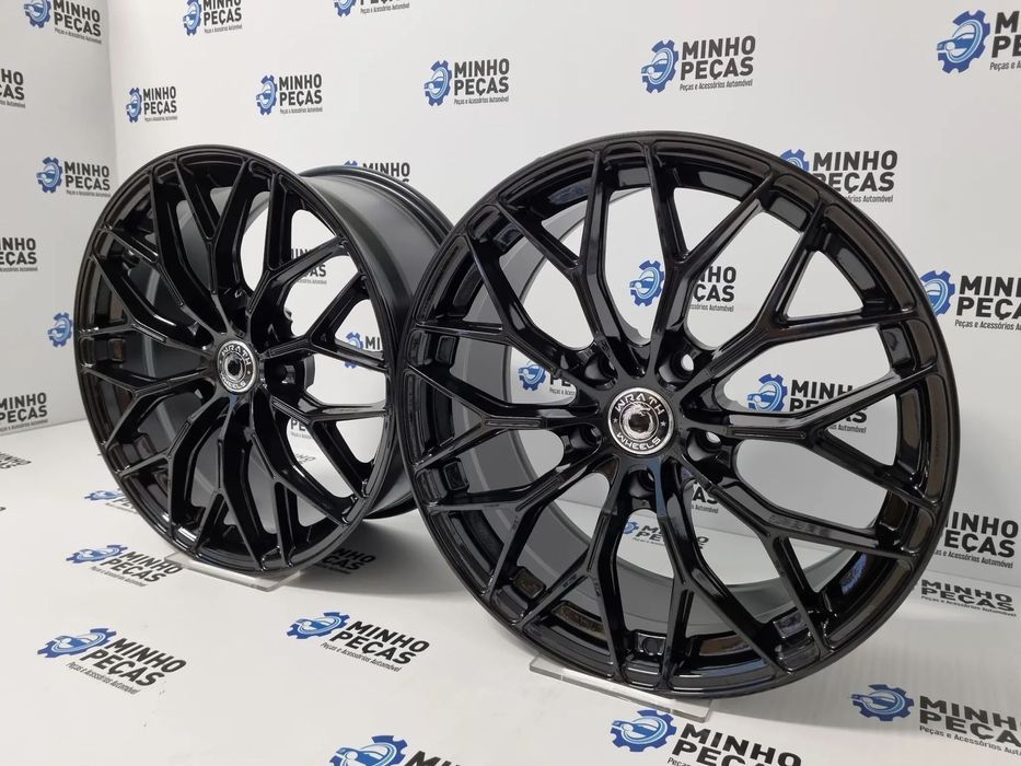 Jantes Wrath (WF-16) em 18 (5x120) Preto Brilho