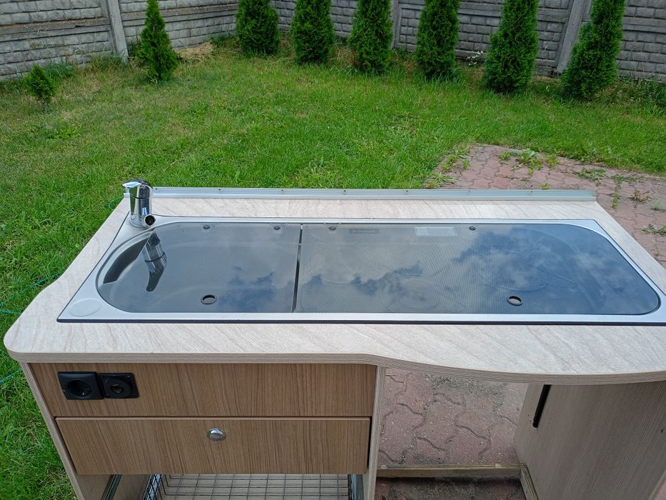 Szafka z kuchenką do kampera kuchenka do kampera