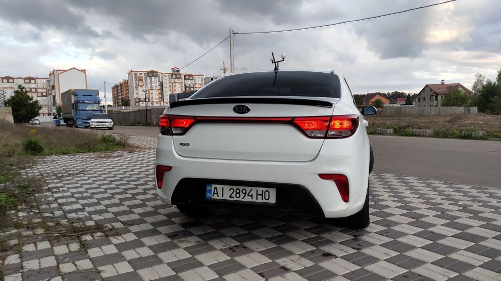 Kia rio 4 2018 гбо