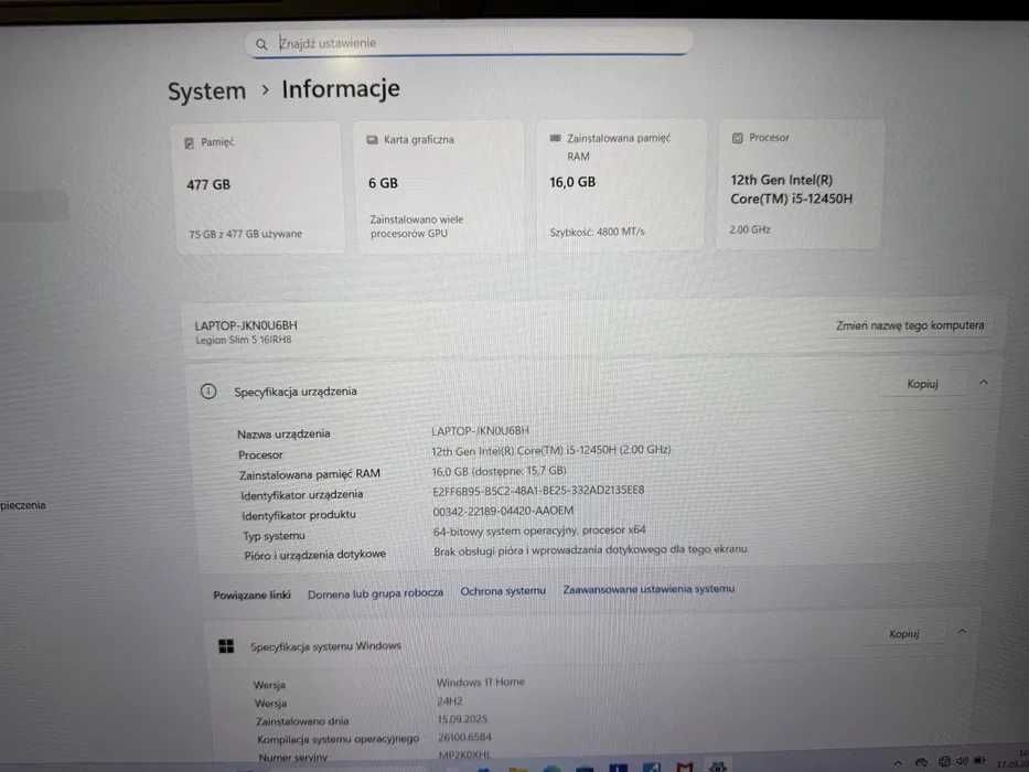 Lenovo Legion Slim RTX4050