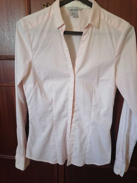 Camisa rosa bebé