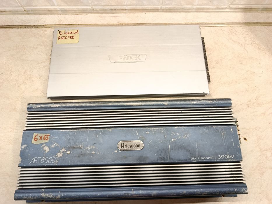 Усилители автомобильные из Германии.