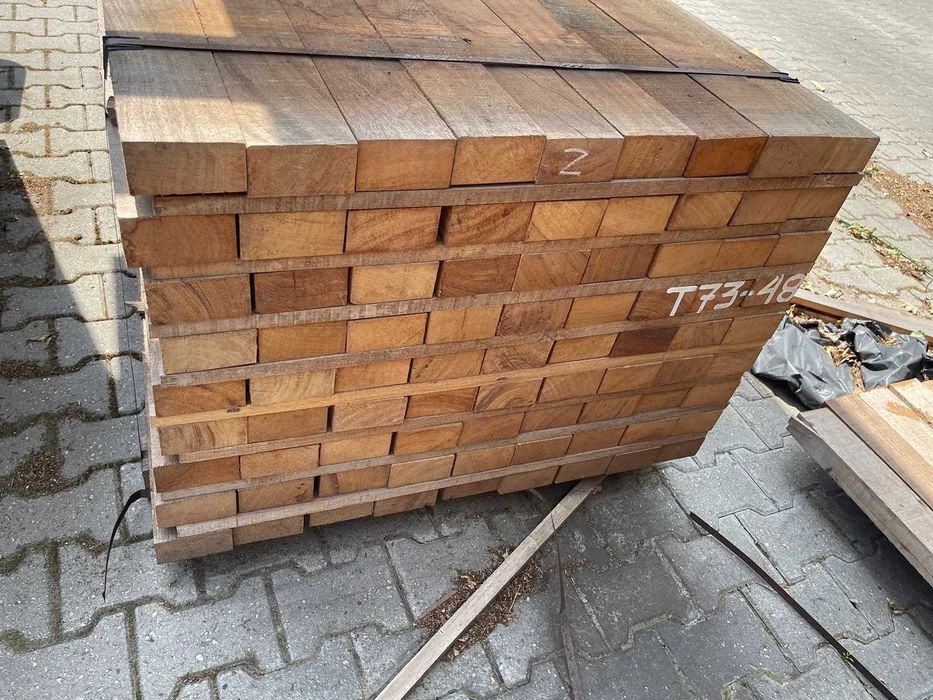 Deski teak, Ipe, basralocus 100x50 mm