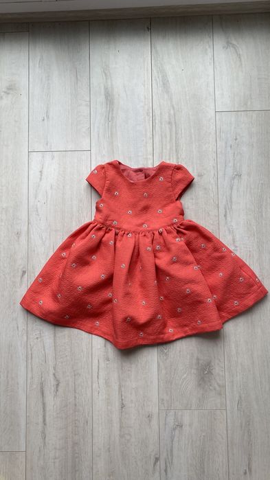 Коралова сукня mothercare на дівчинку 3-4 роки зріст 104 см