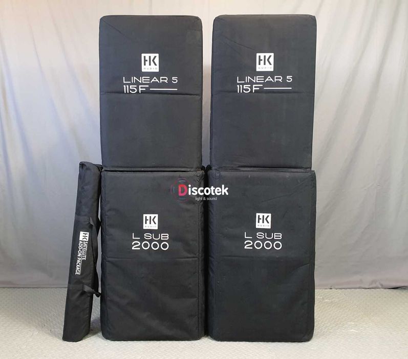 HK-Audio Linear 5 | GWARANCJA | 115 FA + L Sub 2000A | Pokrowce |