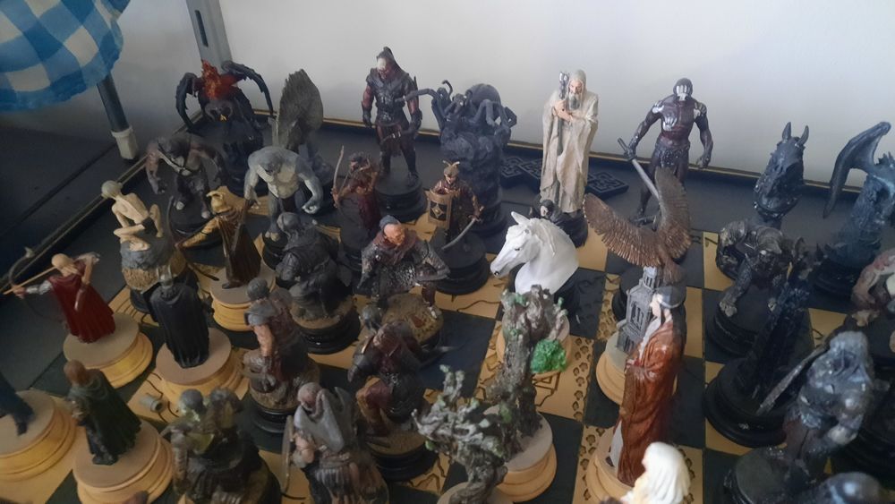 Xadrez o senhor dos anéis coleção planeta DeAgostini NOVO PREÇO