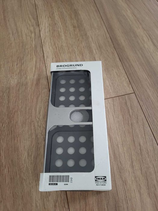 Półka prysznicowa, chrom, 25x4 cm, BROGRUND