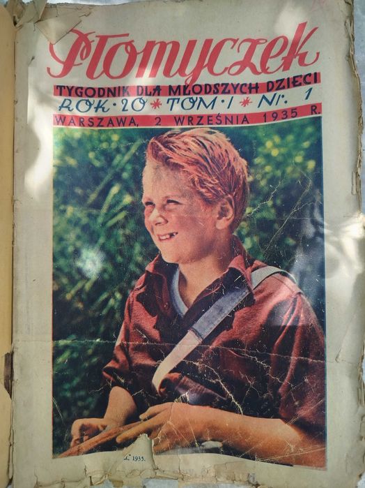 Czasopismo PŁOMYK rok szkolny 1935/1936
