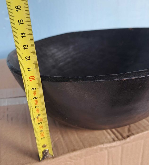 Taça antiga em madeira de Artesanato Africano