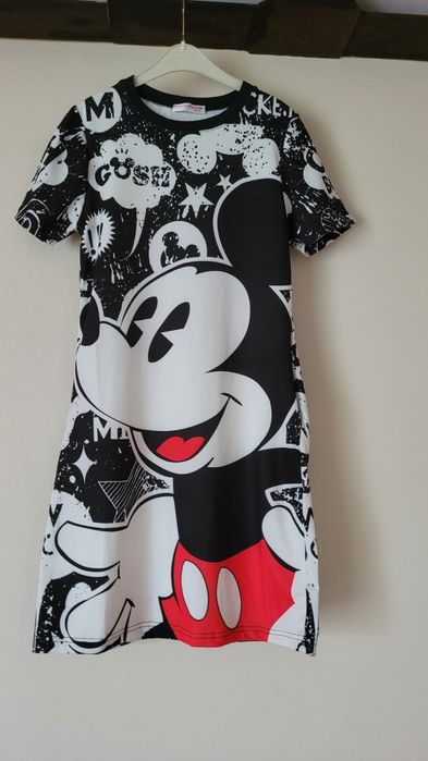 Sprzedam sukienkę z motywem myszki Mickey