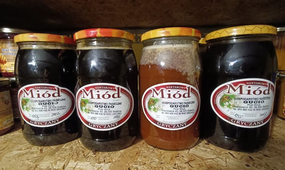 Miód  gryczany tegoroczny