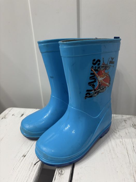 Kalosze 24/25 niebieskie chłopięce samoloty Disney