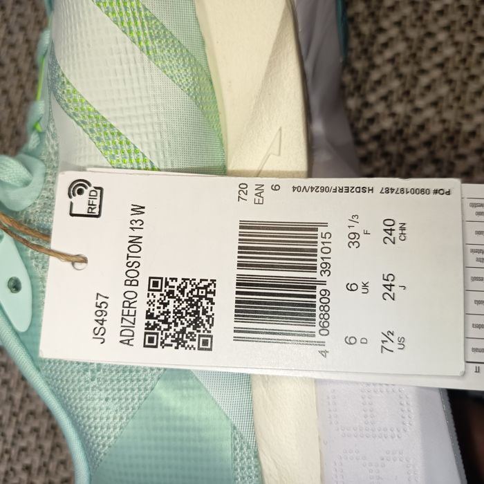Взуття для бігу Adizero Boston 13 JS4957