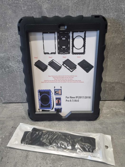 Nowe etui pancerne z paskiem iP 2017/ 2018 Pro 9.7  / Air2