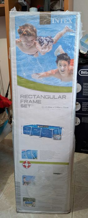 Piscina Intex 3mx2mx0,75m