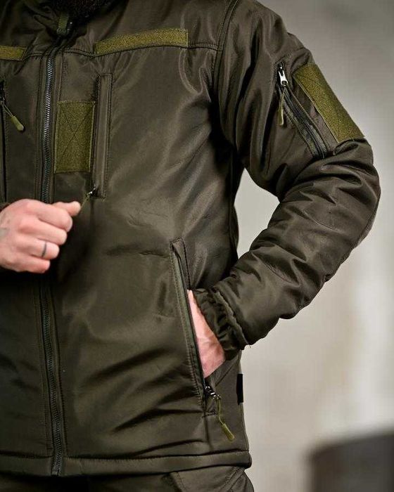 Зимовий тактичний костюм олива до -20°C OmniHeat Без передоплат