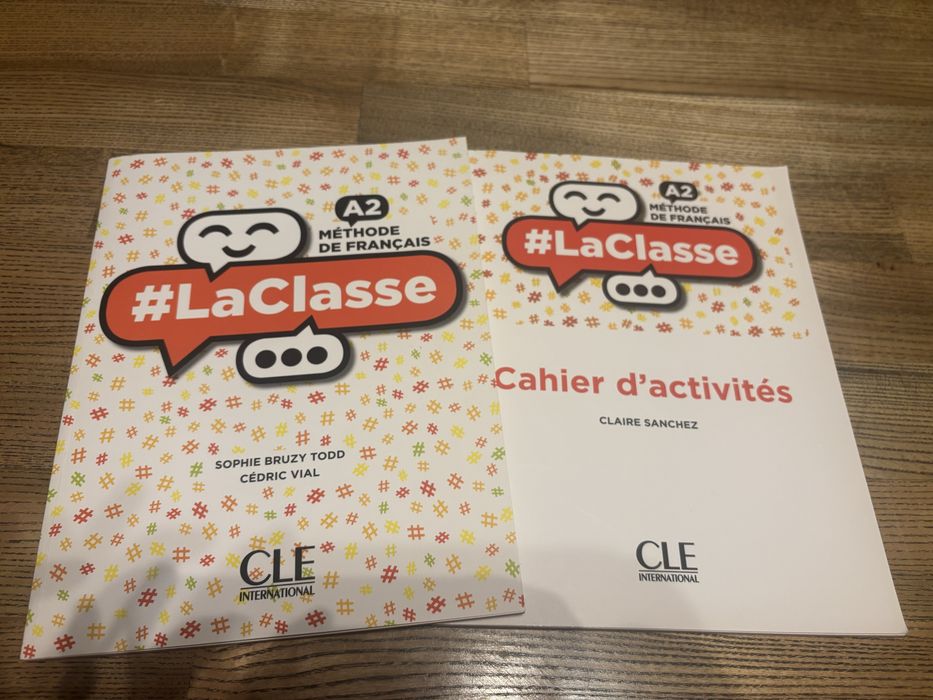 Комплект La Classe A2 книжка і зошит майже нові комплект
