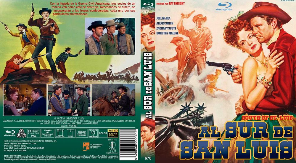 Al Sur De San Luis/Ao Sul de St. Louis(Blu-Ray)-Importado