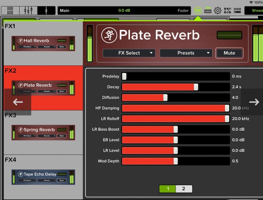 Mesa mistura digital Mackie DL16s