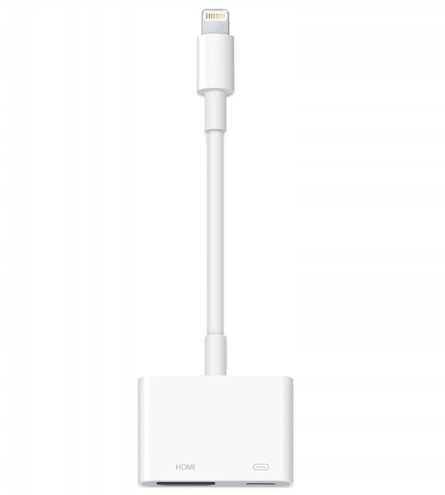 Przejściówka Apple ze złącza Lightning na cyfrowe AV (MD826ZM/A)