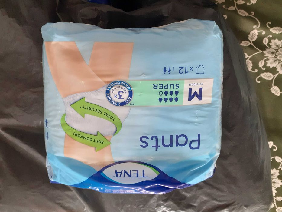 Fralda cueca tena pands adulto