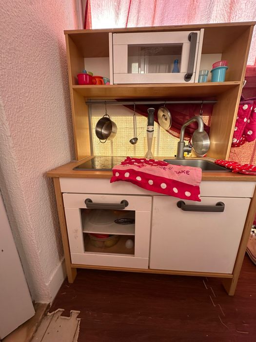 Cozinha de madeira ikea