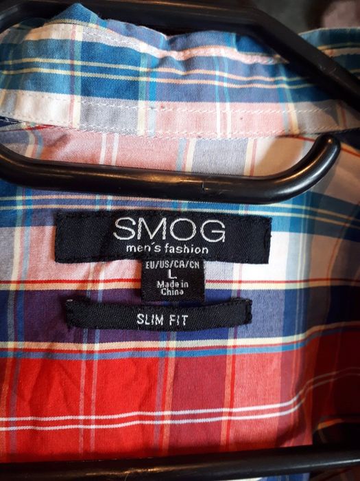 Koszula w kratkę Smog