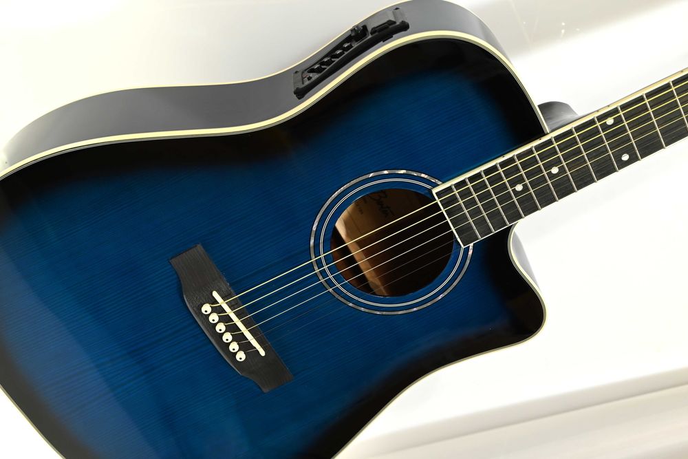 Gitara elektroakustyczna Harleya z pokrowcem