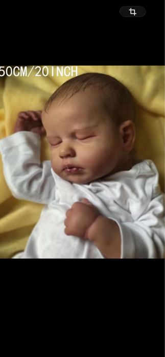 Реалістична лялька Reborn Baby хлопчик 50 см кукла реборн пупс