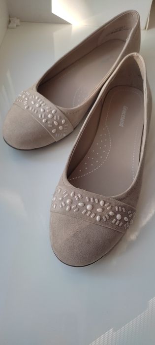 Женские туфли-лодочки р. 38 бежевые. Новые, бренд Graceland.