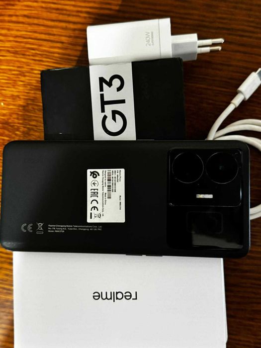 realme gt3 240w + оригінальна зарядка