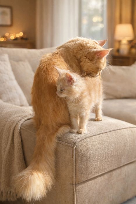 Przytulasny kot z rodowodem