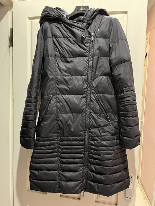 Черный пуховик размер 40