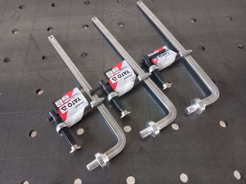 Ścisk monterski, spawalniczy kute,300x80