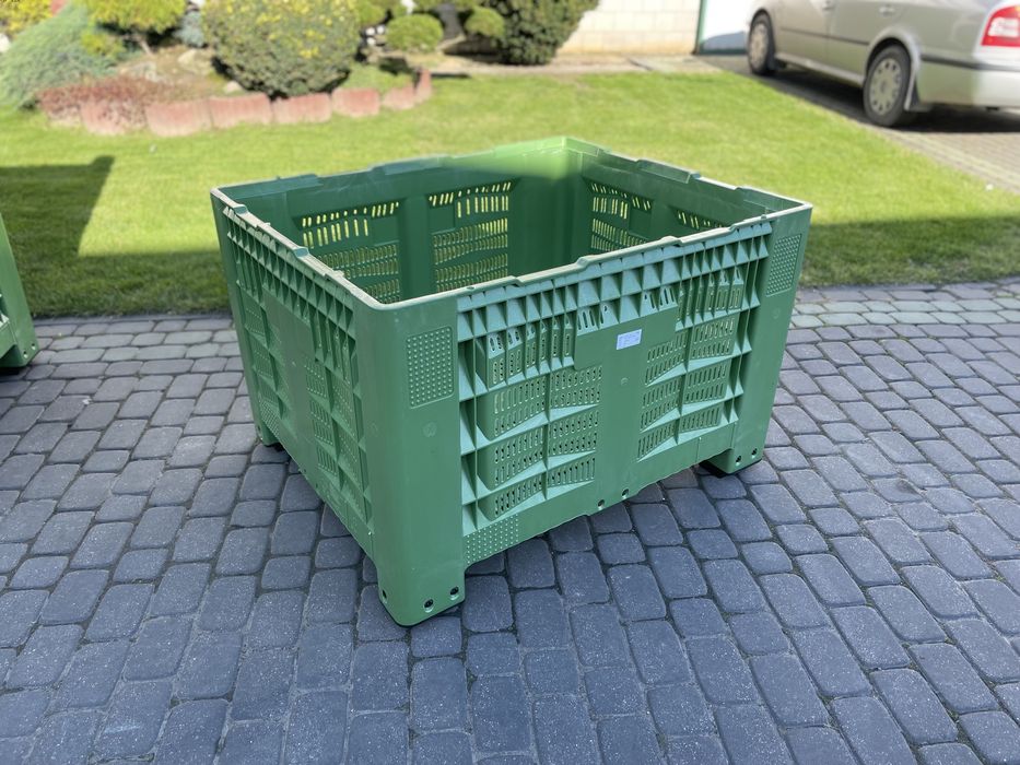 Skrzyniopalety ażurowe 120x100x800