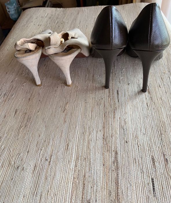 lote de varios sapatos