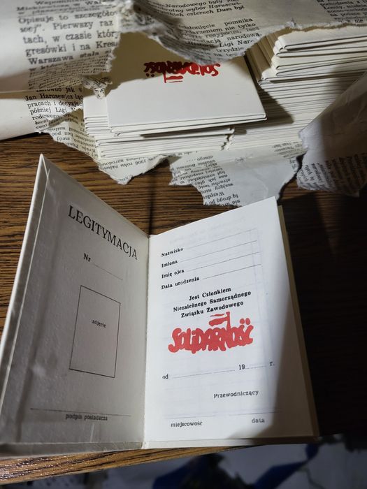 Legitymacja solidarność prl