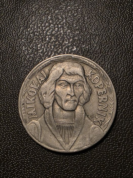 Moneta Mikołaj Kopernik o nominale 10 zł z 1969