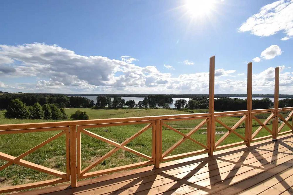WIDOK NA JEZIORO! Działka z domem Tiny House - ZADZWOŃ - Widok 2