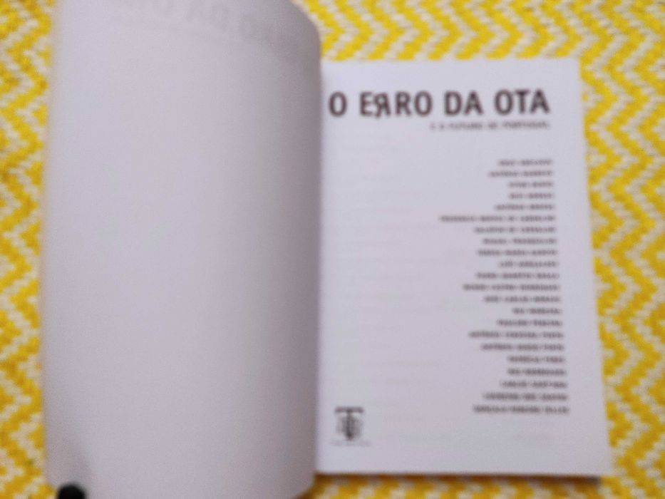 O ERRO DA OTA e o futuro de Portugal
Vários autores