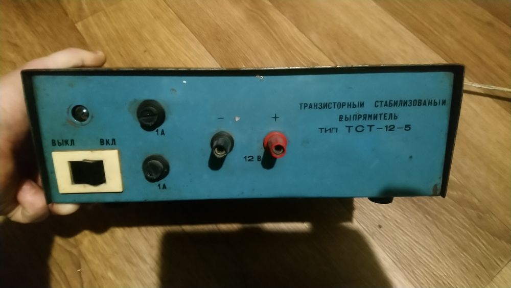 Блок питания 220В / 12 В / 5 Ампер,  ТСТ-12-5