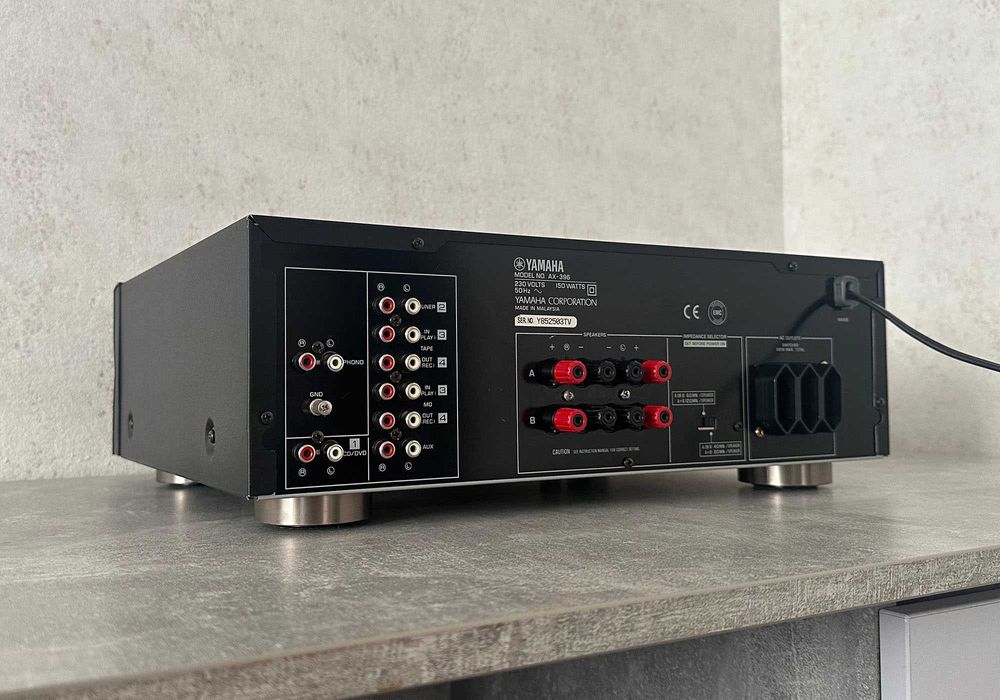 Підсилювач Yamaha AX-396 (2 × 110 Вт / 6 Ом / фонокоректор)