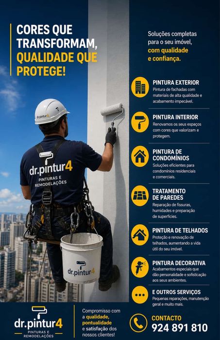 Pintura e remodelação total