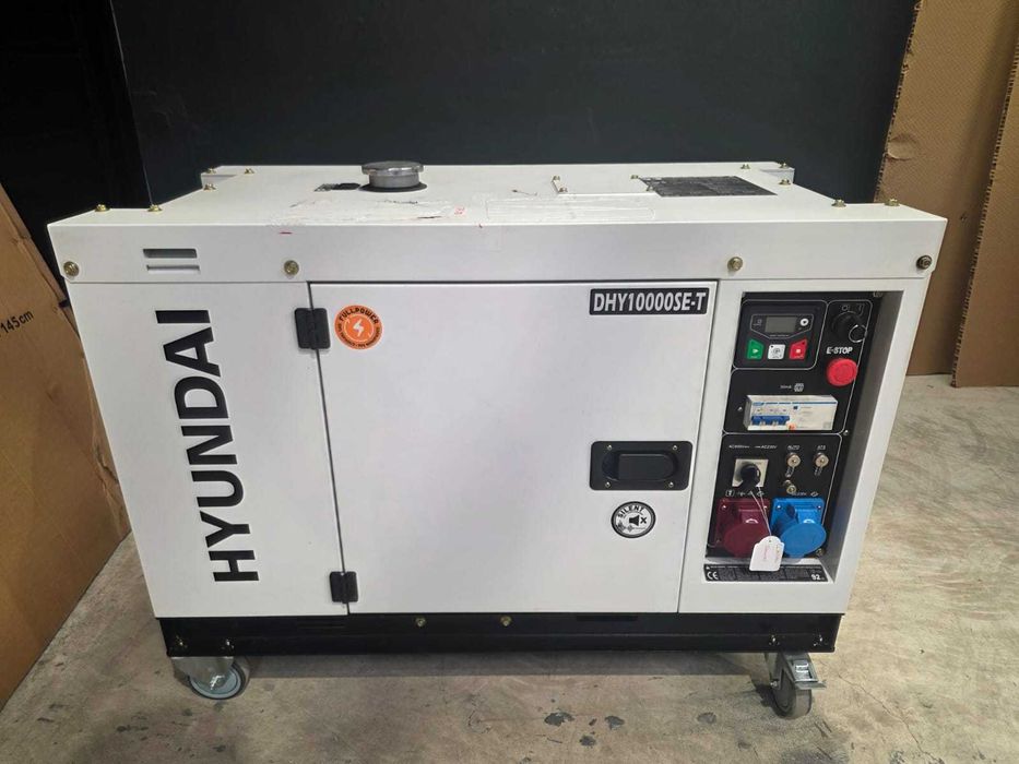 Gerador Diesel Hyundai 10,6 kVA Trifásico/Monofásico – 167h