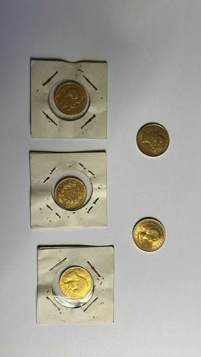 Coleção Exclusiva – 5 Moedas Históricas Europeias 1855–1955