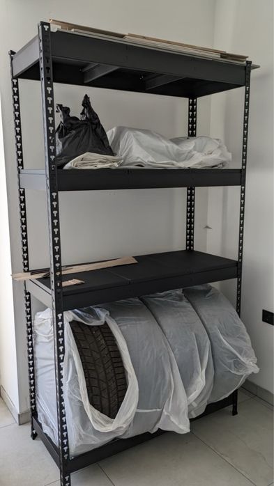 Стелажі металеві з мелалевими та мдф дсп полицями